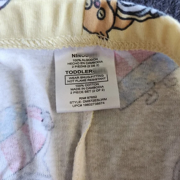 Despicable Me Minions Summer Toddler boy girl 2 piece Pajama Set, size 3t, 4t, 5 - Picture 6 of 6